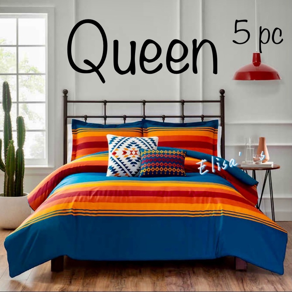 NEW✨Pendleton Grand Canyon Queen 5pc Comforter Set